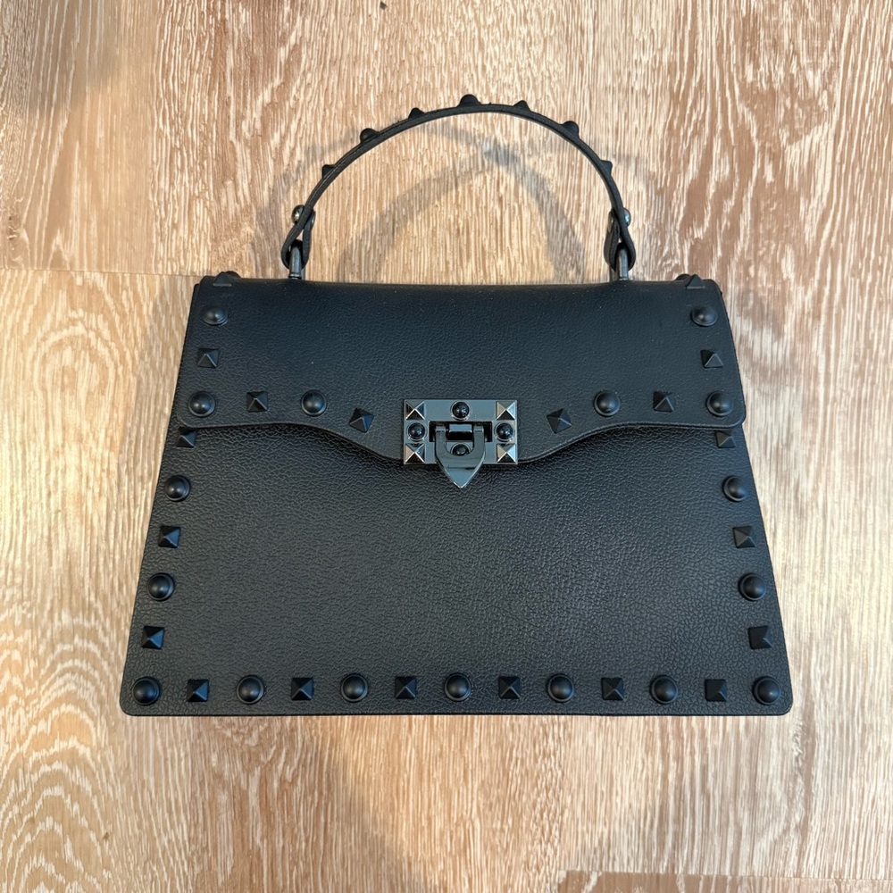 Goth alt spiked handbag 
Comes with crossbody strap
